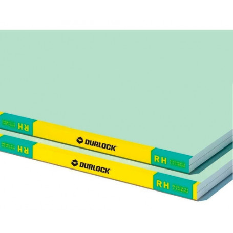 Placa Durlock Verde Rh 12,5mm (2,60m X 1,20m) Antihumedad