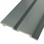 Revestimiento de Pared Interior Flat Gris Satinado 12mm