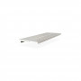 Estante Rectangular Linea Esmerilado 30 cm x 11 cm x 2 cm