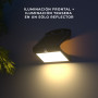 Reflector Solar Led de Pared 850LM / 80W